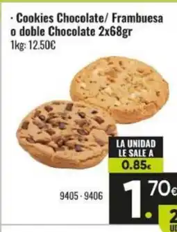 Family Cash Cookies Chocolate/ Frambuesa o doble Chocolate oferta