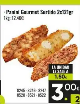 Family Cash Panini Gourmet Surtido oferta