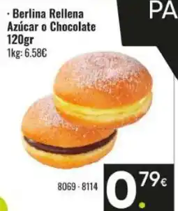 Family Cash Berlina Rellena Azúcar o Chocolate oferta