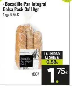 Family Cash Bocadilia Pan Integral oferta