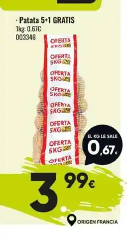 Family Cash Patata oferta