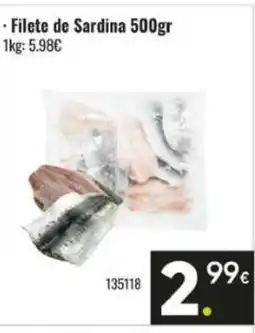 Family Cash Filete de Sardina oferta