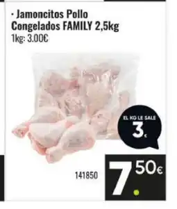 Family Cash FAMILY Jamoncitos Pollo Congelados oferta
