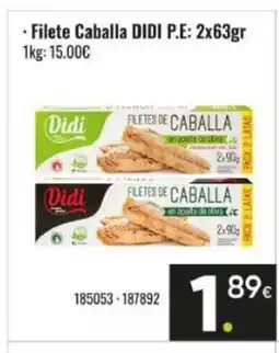 Family Cash DIDI Filete Caballa oferta