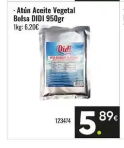 Family Cash DIDI Atún Aceite Vegetal Bolsa oferta