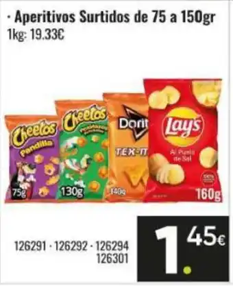 Family Cash Aperitivos Surtidos oferta