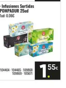 Family Cash POMPADUR Infusiones Surtidas oferta