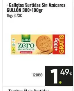Family Cash GULLÓN Galletas Surtidas Sin Azúcares oferta