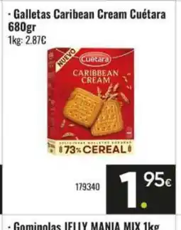 Family Cash CUÈTARA Galletas Caribean Cream oferta