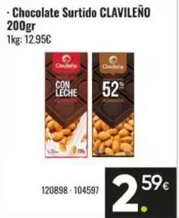 Family Cash CLAVILEÑO Chocolate Surtido oferta