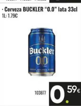 Family Cash BUCKLER erveza oferta