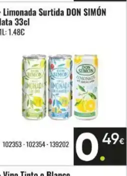 Family Cash DON SIMÓN Limonada Surtida oferta