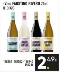 Family Cash FAUSTINO RIVERO Vino oferta