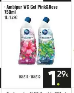 Family Cash AMBIPUR WC Gel Pink&Rose oferta