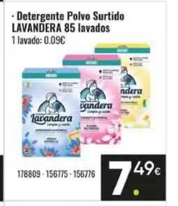 Family Cash LAVANDERA Detergente Polvo Surtido oferta