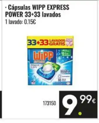 Family Cash WIPP EXPRESS POWER Cápsulas oferta