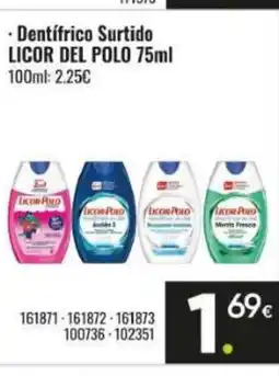 Family Cash LICOR DEL POLO Dentifrico Surtido oferta