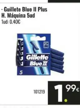Family Cash Gillette Blue II H. Máquina oferta