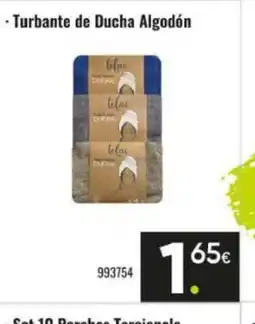 Family Cash Turbante de Ducha Algodón oferta