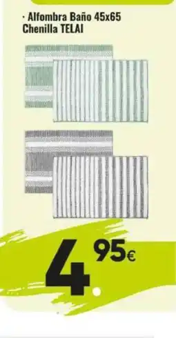Family Cash TELAI Alfombra Baño 45x65 Chenilla oferta