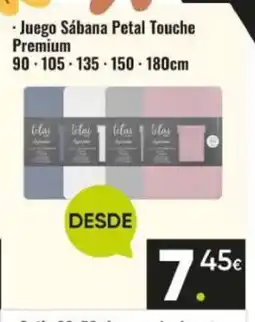 Family Cash Juego Sábana Petal Touche Premium oferta