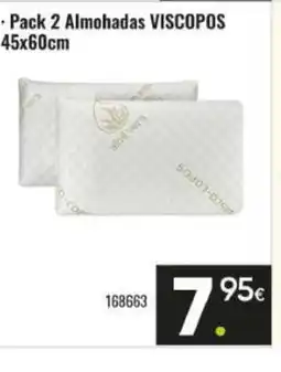 Family Cash VISCOPOS Pack 2 Almohadas oferta