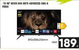 Family Cash NEVIR TV 40″ NVR-8079-40FHD2SB-SMA-N VIDAA oferta