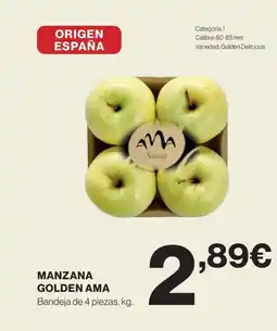Hipercor Manzana golden ama oferta