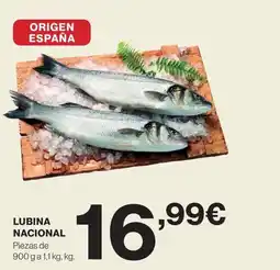 Hipercor Lubina nacional oferta