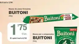 SPAR Fragadis BUITONI Massa de pizza finissima oferta