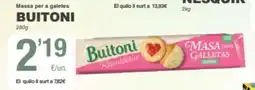 SPAR Fragadis BUITONI Massa per a galetes oferta