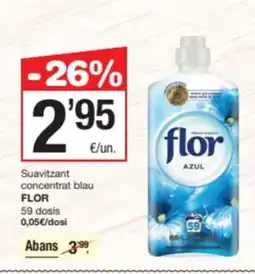 SPAR Fragadis FLOR Suavitzant concentrat blau oferta