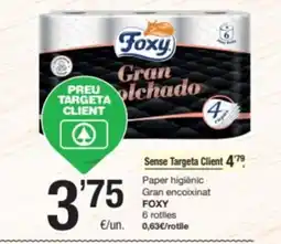 SPAR Fragadis FOXY Paper higiènic Gran encoixinat oferta