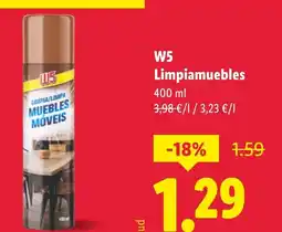 Lidl W5 Limpiamuebles oferta