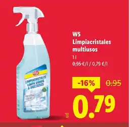 Lidl W5 Limpiacristales multiusos oferta