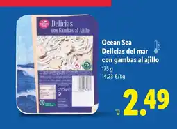Lidl OCEAN SEA Delicias del mar con gambas al ajillo oferta