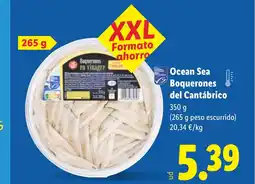 Lidl OCEAN SEA Boquerones del Cantábrico oferta