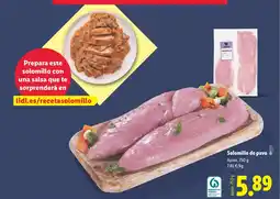 Lidl Solomillo de pavo oferta