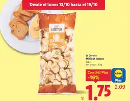 Lidl LA CESTERA Mini pan tostado oferta