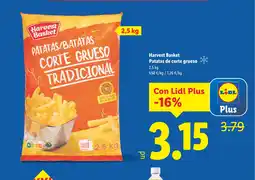 Lidl HARVEST BASKET Patatas de corte grueso oferta