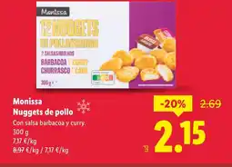 Lidl MONISSA Nuggets de pollo oferta