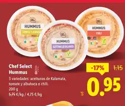 Lidl CHEF SELECT Hummus oferta
