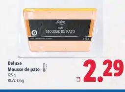Lidl DELUXE Mousse de pato oferta