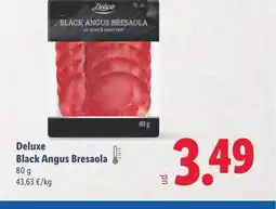 Lidl DELUXE Black Angus Bresaola oferta