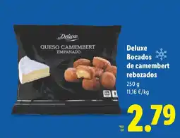 Lidl DELUXE Bocados de camembert rebozados oferta