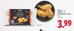 Lidl DELUXE Atadillo de langostino y patata oferta