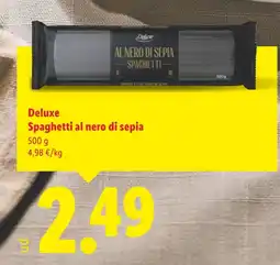Lidl DELUXE Spaghetti al nero di sepia oferta