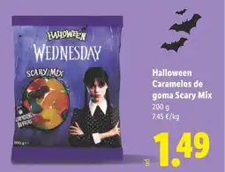 Lidl HALLOWEEN Caramelos de goma Scary Mix oferta