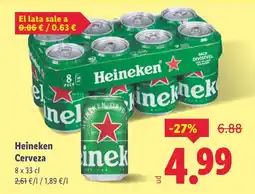 Lidl HEINEKEN Cerveza oferta