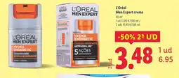 Lidl L'ORÉAL Men Expert crema oferta